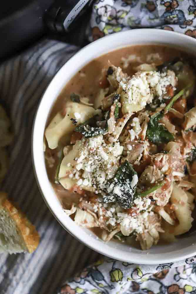 chicken tortellini soup