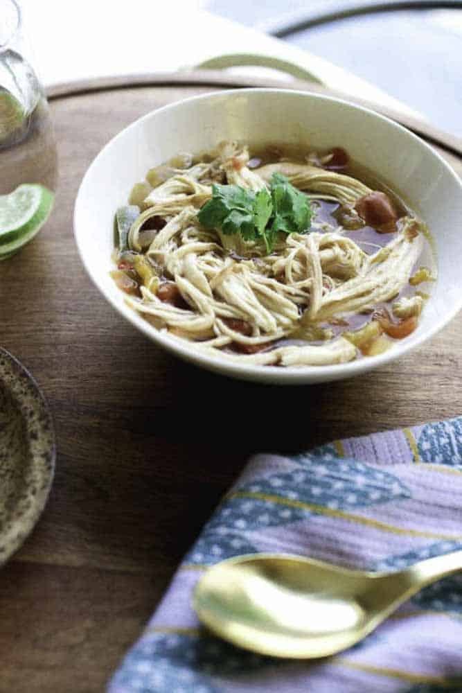 chicken fajita soup