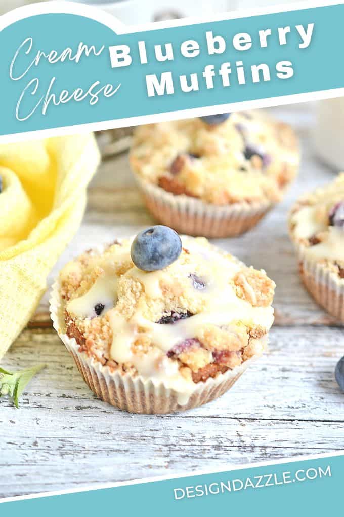 Delicious Cream Cheese Blueberry Muffin Recipe
