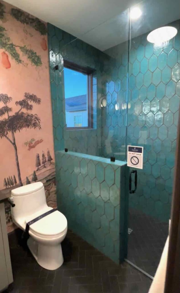 Narnia Inspired Secret Room bathroom