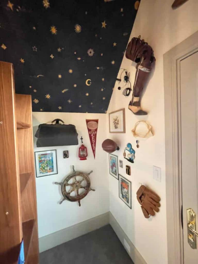 Narnia Inspired Secret Room ship bunkroom