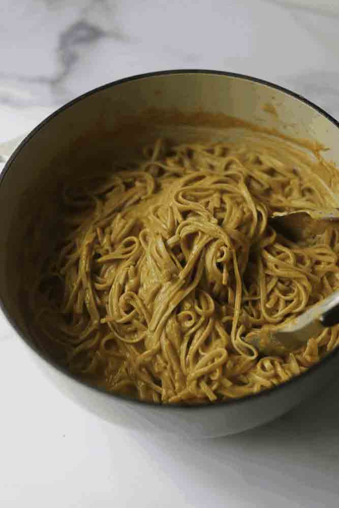 Pumpkin Pasta with Bacon