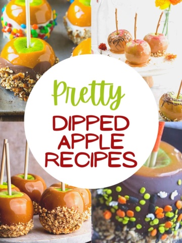 dipped apple recipes