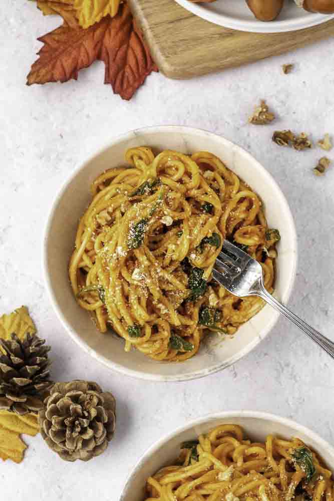 Vegan Pumpkin Pasta Sauce