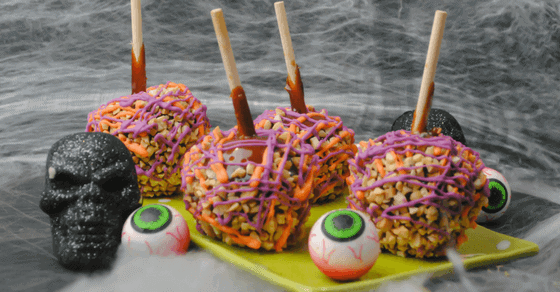 spooky caramel apple recipe