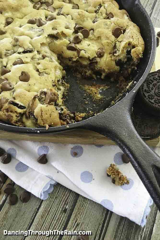 oreo chocolate chip cookie