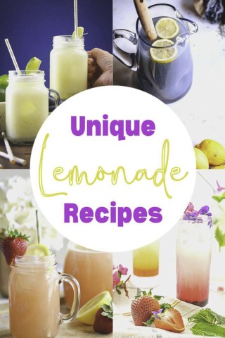 Unique lemonade recipes
