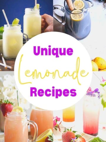 Unique lemonade recipes