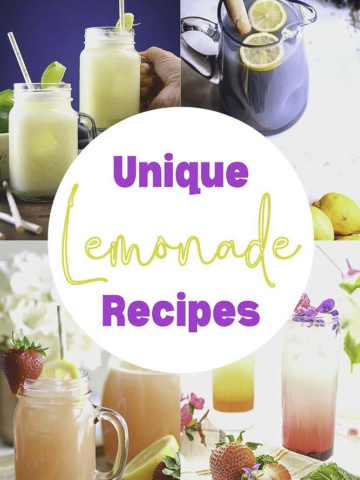 Unique lemonade recipes