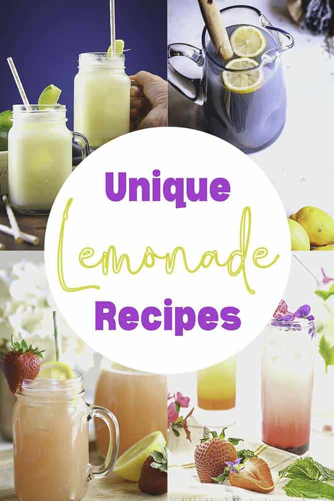 unique lemonades recipes