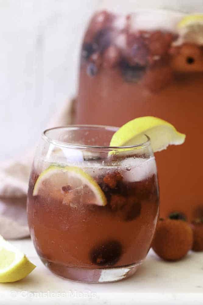 blackberry passion tea lemonade