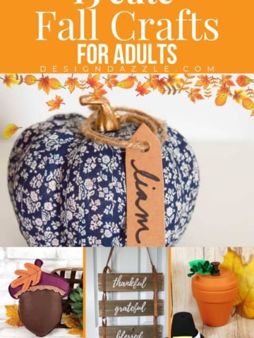 15 cute fall crafts for adults