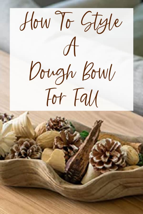 Decorating A Dough Bowl  Ways To Decorate For Fall