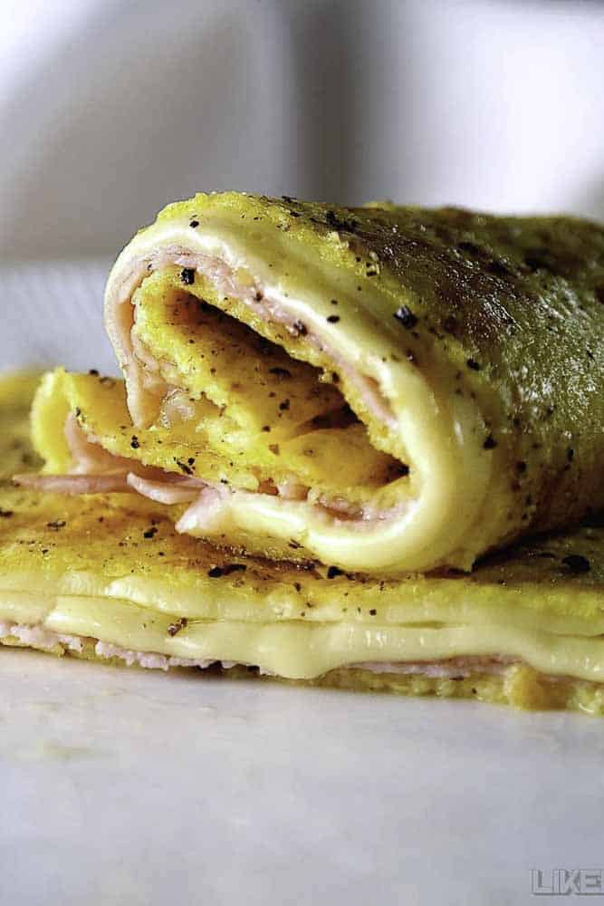 Ham and Cheese Crepes