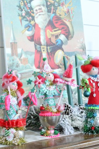 Ritzy Parties Christmas Cone Dolls