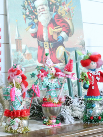 Ritzy Parties Christmas Cone Dolls