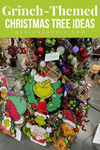 Grinch Themed Christmas Tree