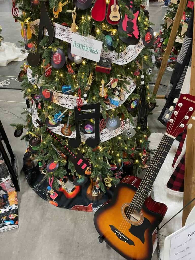 Music Themed Christmas Tree