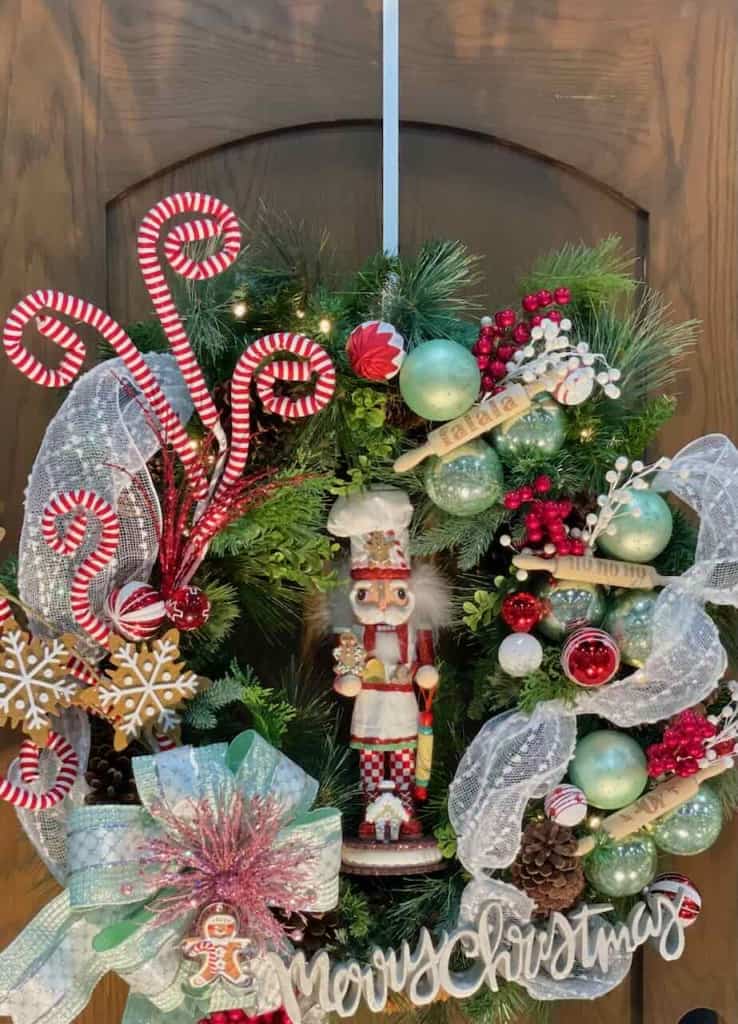 Nutcracker Baker Wreath