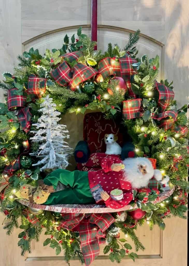 Sleeping On the Job Wreath