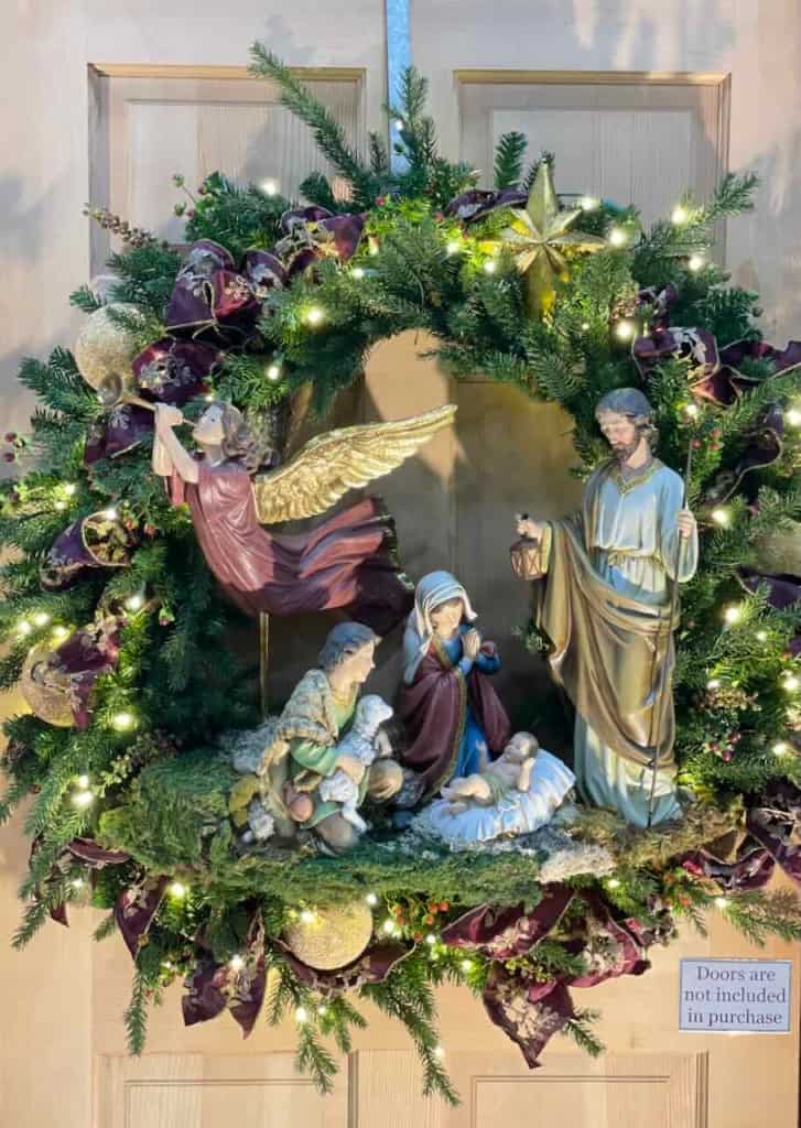 A Child is Born Wreath