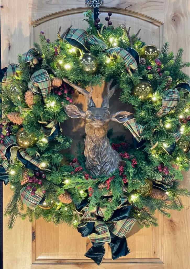 Reindeer Wreath