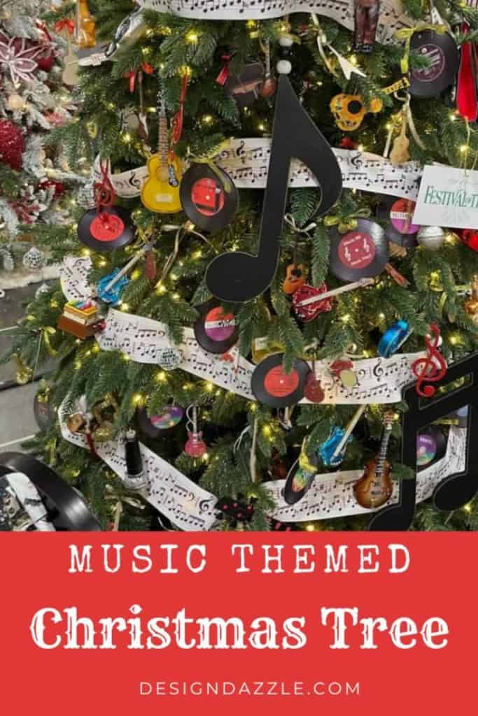 Music Themed Christmas Tree