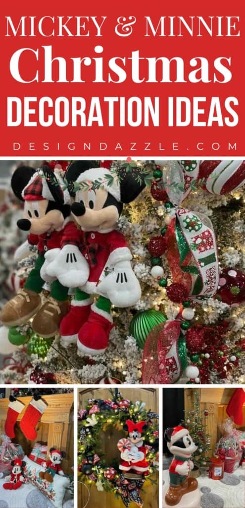 mickey and minnie christmas decor ideas