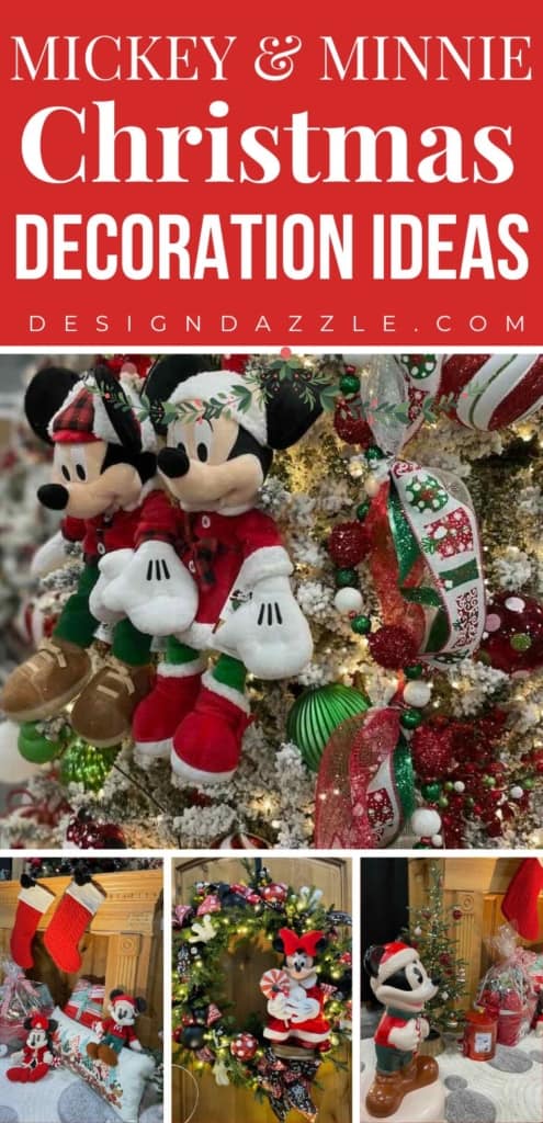 mickey and minnie christmas decor ideas
