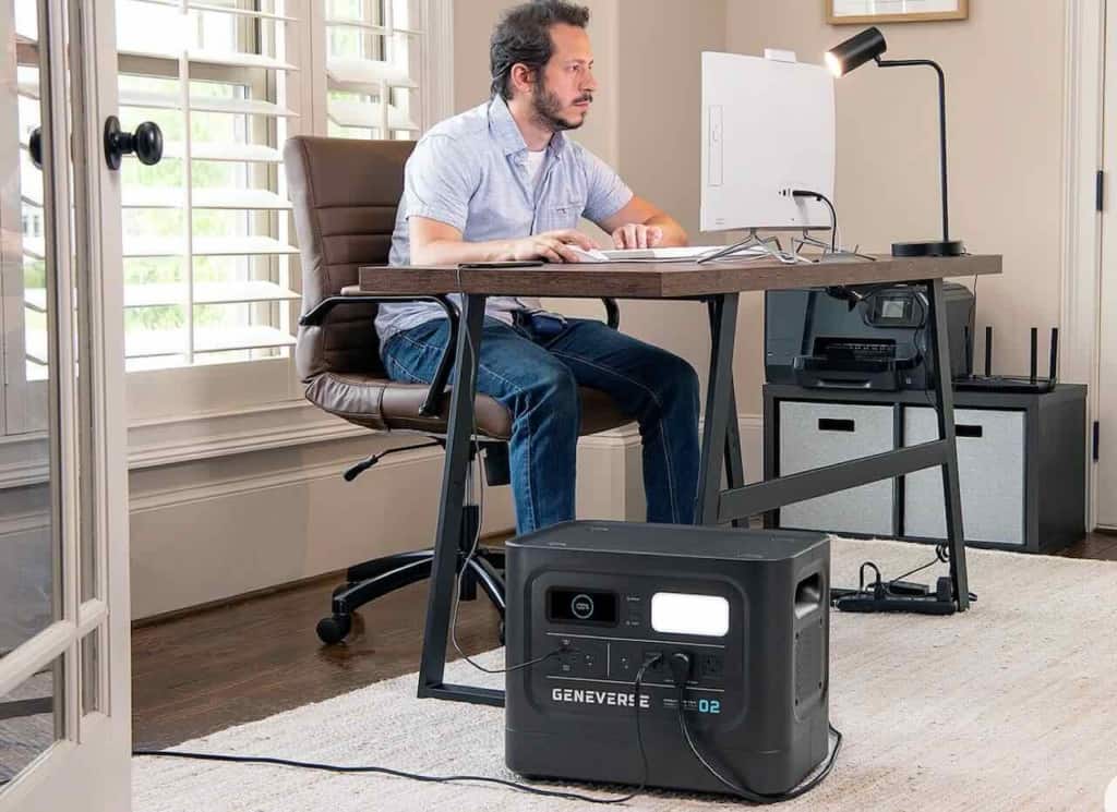 home office solar generator