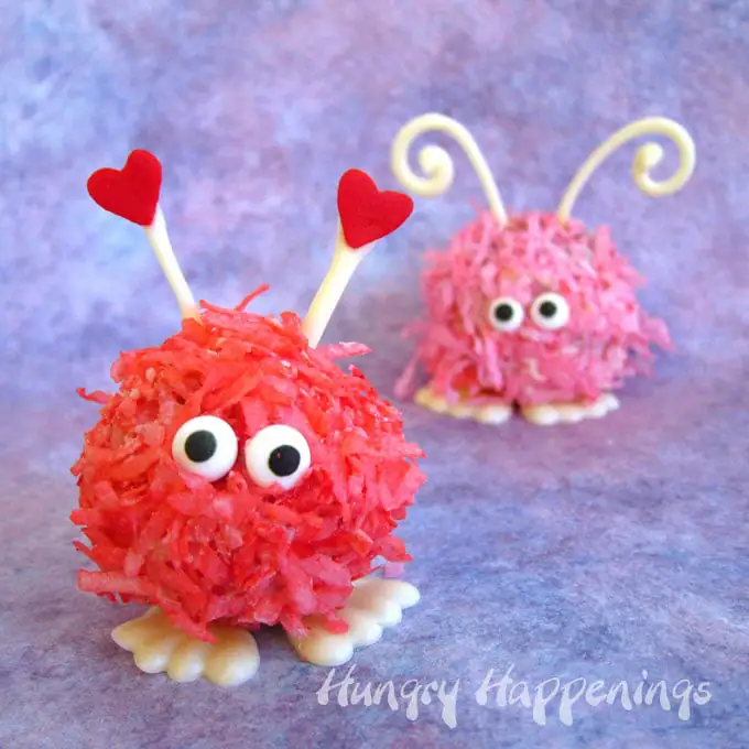 valentines day dessert recipe warm fuzzy cake balls