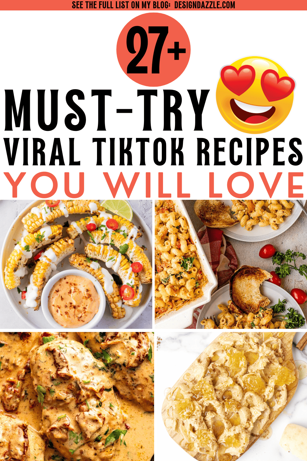 27 Must Try Viral TikTok Recipes short pin