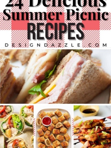 24 Summer Picnic Recipes Roundup