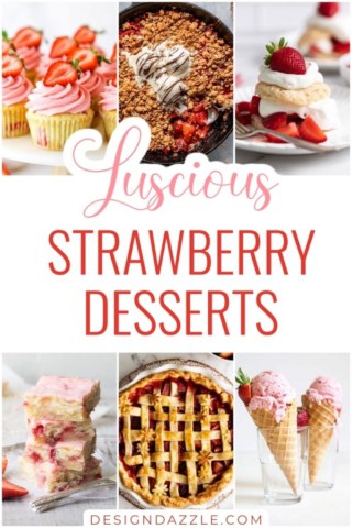 luscious strawberry desserts