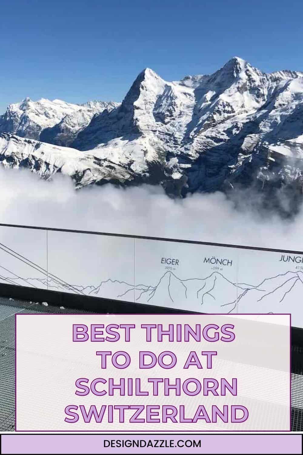 Best Things to Do at Schilthorn Switzerland