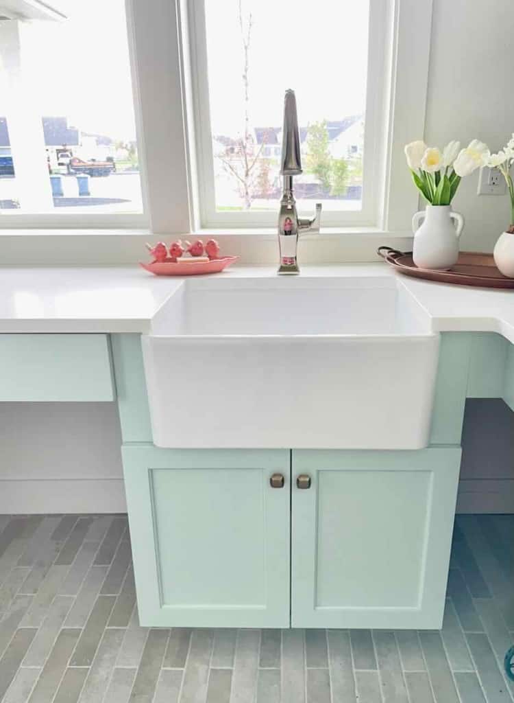 Laundry Room Hack: Under The Sink Pullout Cabinet - Design Dazzle