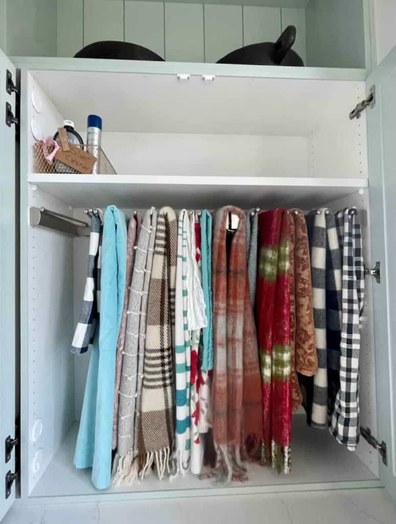 Laundry Room Makeover  DIY Shelves and Storage - Wanderlust Way