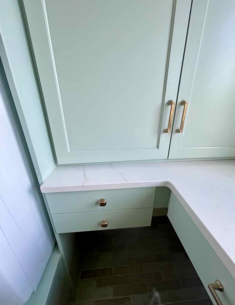 Laundry Room Drying Rack and Tablecloth Storage Solution - Design Dazzle