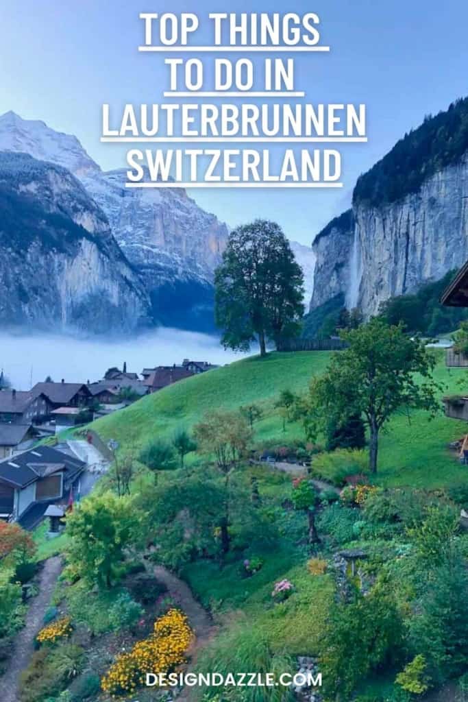 TOP THINGS TO DO IN LAUTERBRUNNEN SWITZERLAND