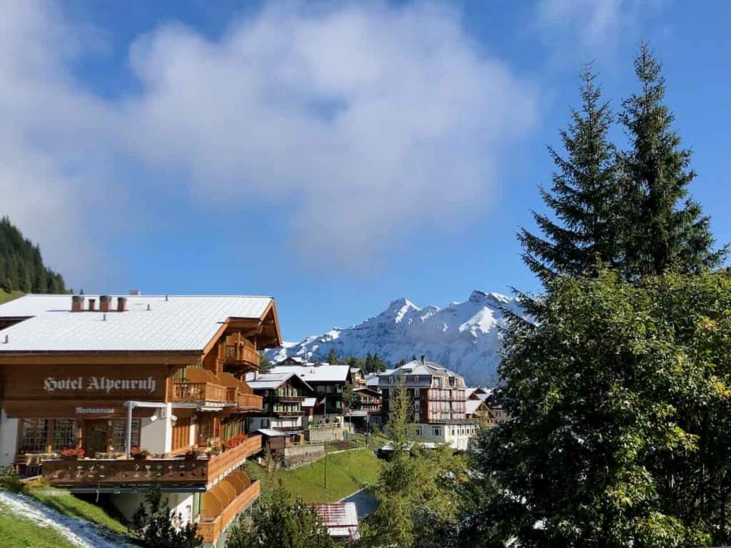 Murren Lauterbrunnen area