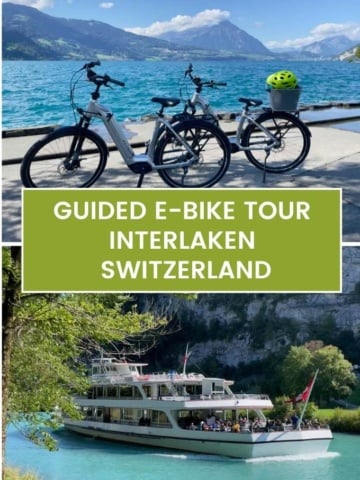 Guided E Bike Tour in Interlaken Switzerland
