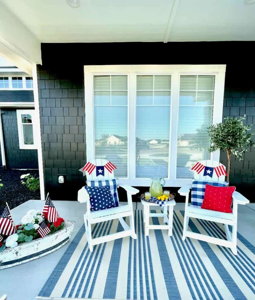 Front porch essentials 4th of July