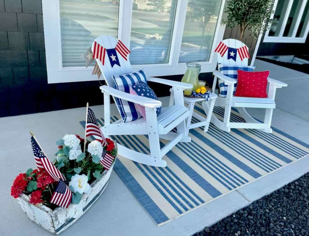 Front porch essentials 4th of July