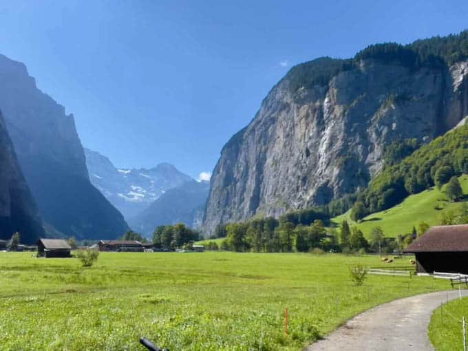 Scenic views in Switzerland