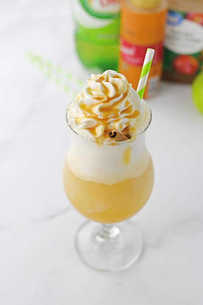 Apple Cider Ginger Ale Float