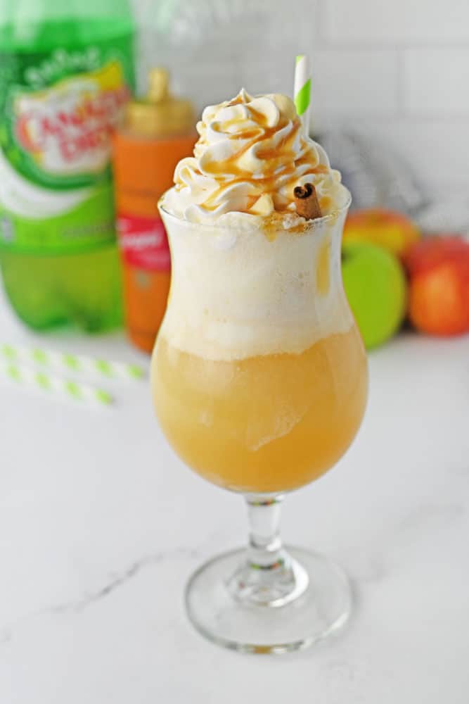 Apple Cider Ginger Ale Float