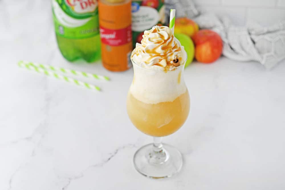 Apple Cider Ginger Ale Float