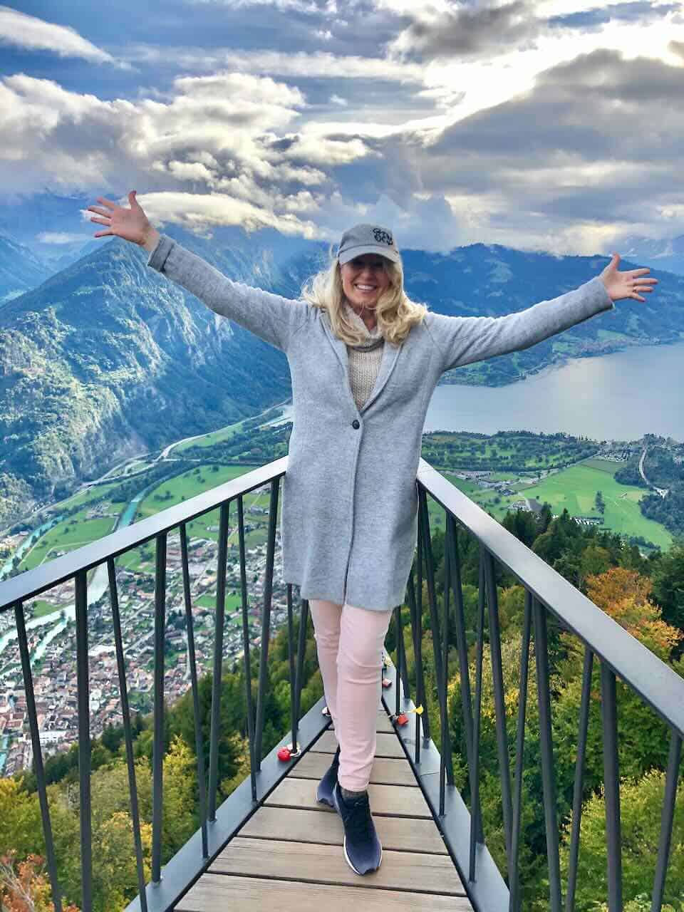 Harder Kulm Interlaken - Day trip from Lucerne Switzerland