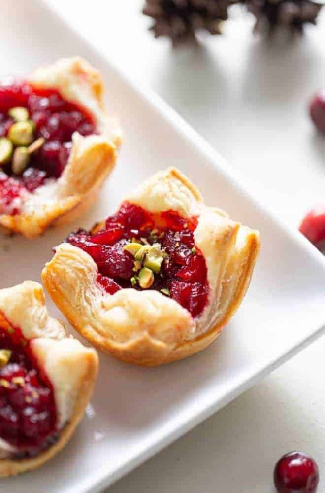 Cranberry Brie Bites