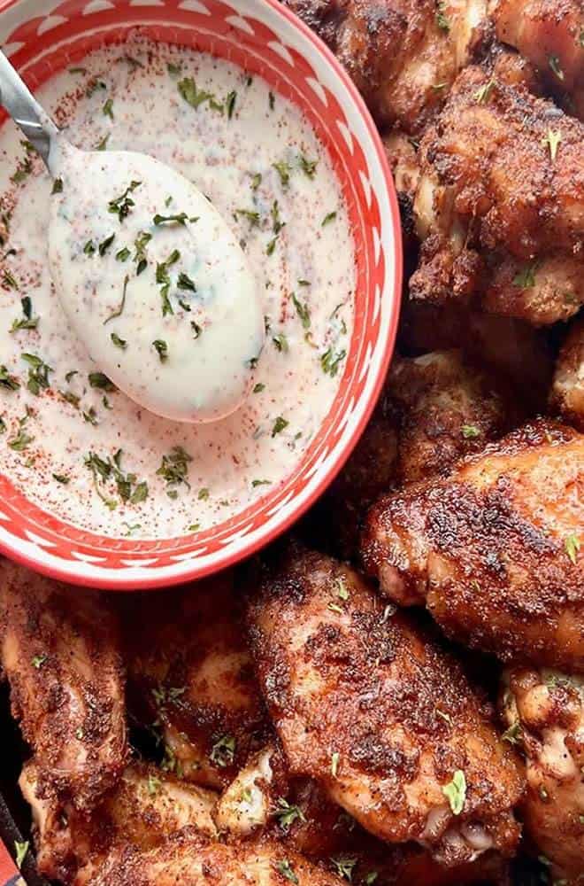 Crispy Smoked Chicken Wings